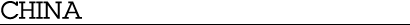 CHINA